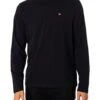 Napapijri Salis Logo Longsleeved T-Shirt - Black -Standout Store 52525a