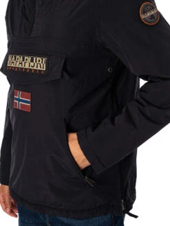 Napapijri Rainforest Pocket Jacket - Black -Standout Store 52713e