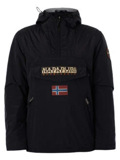 Napapijri Rainforest Pocket Jacket - Black -Standout Store 52713g