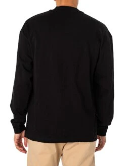 HUGO Daposo Sweatshirt - Black 4 HUGO Daposo Sweatshirt - Black -Standout Store 52799c