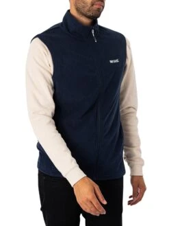 Regatta Tobias Fleece Gilet - Navy -Standout Store 52845b