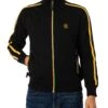 Trojan Contrast Track Jacket - Black -Standout Store 53196a