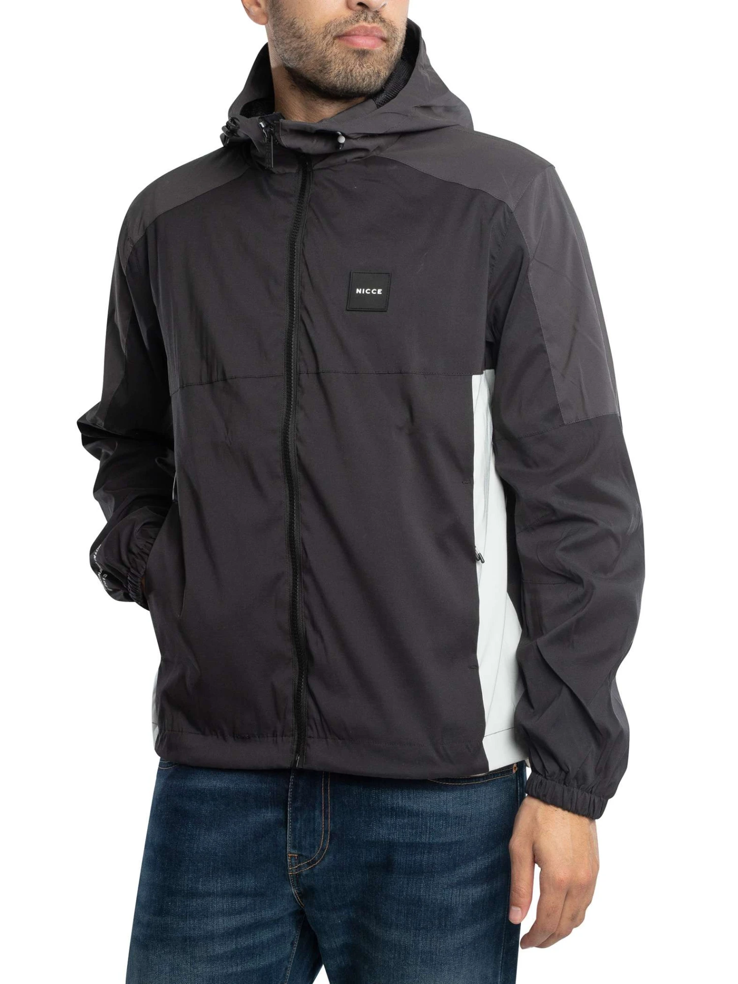 NICCE Distract Jacket - Black/Anthracite/Cool Grey NICCE Distract Jacket - Black/Anthracite/Cool Grey -Standout Store 53423a