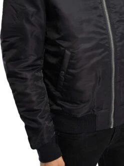 Schott MA-1 Bomber Jacket - Black 6 Schott MA-1 Bomber Jacket - Black -Standout Store 53437e