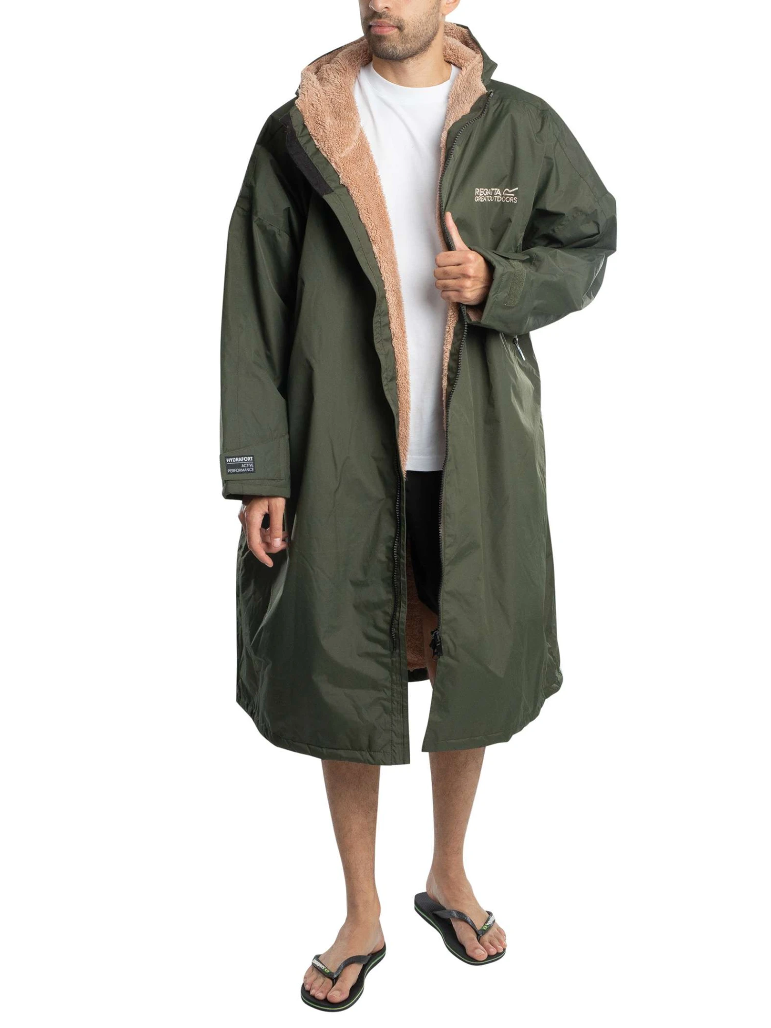 Regatta Waterproof Changing Robe - Dark Khaki Regatta Waterproof Changing Robe - Dark Khaki -Standout Store 53983a