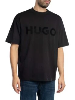 HUGO Dinkee Logo T-Shirt - Black