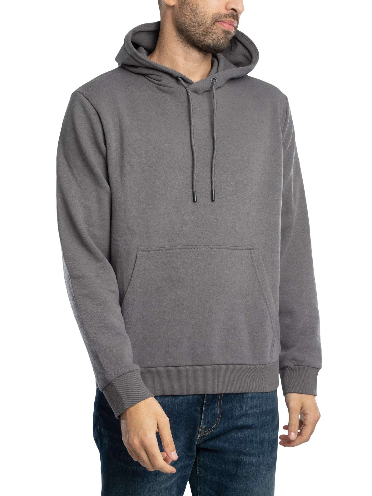 Jack & Jones Bradley Pullover Hoodie - Castlerock Jack & Jones Bradley Pullover Hoodie - Castlerock -Standout Store 54101b