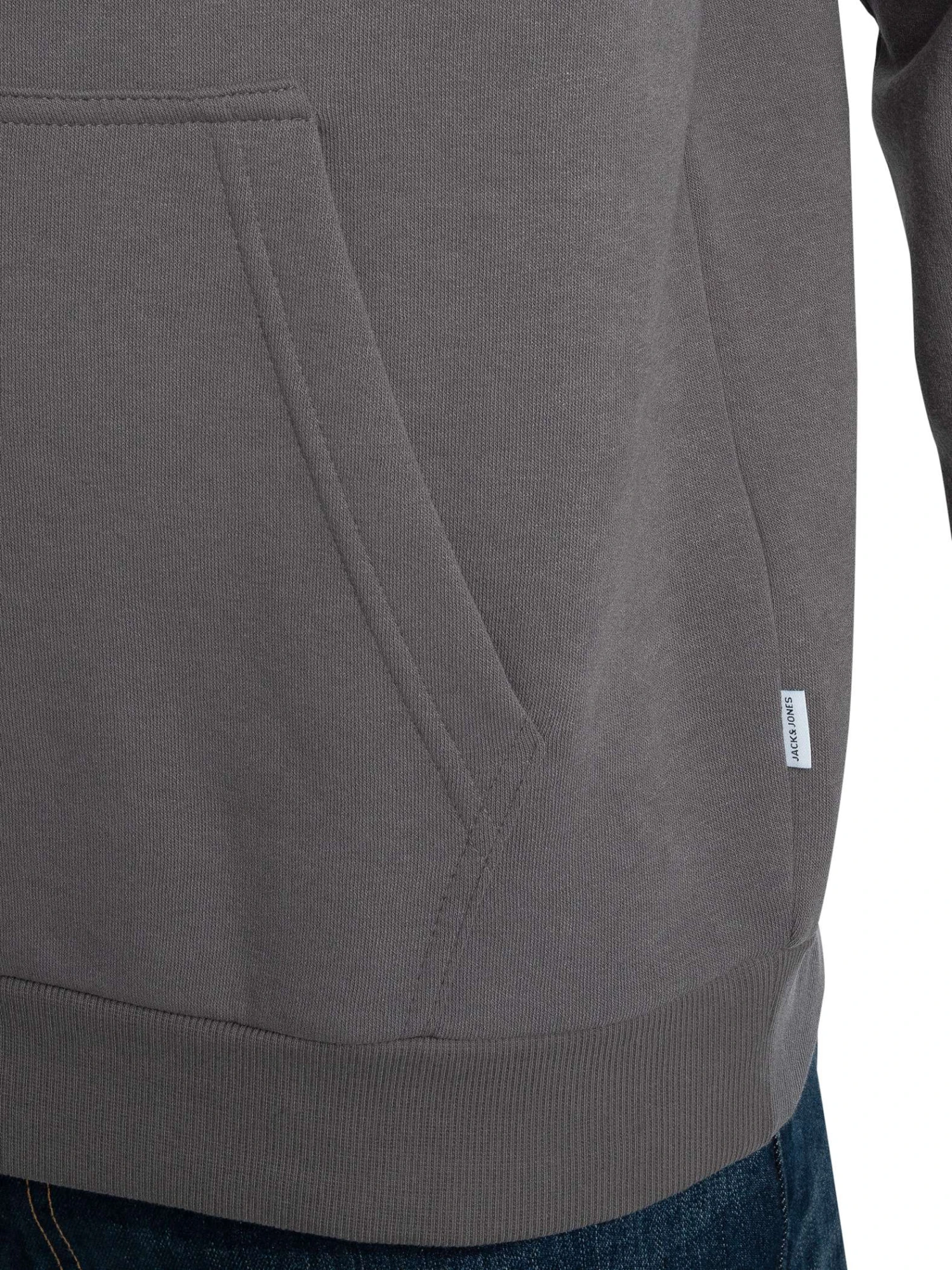 Jack & Jones Bradley Pullover Hoodie - Castlerock Jack & Jones Bradley Pullover Hoodie - Castlerock -Standout Store 54101e