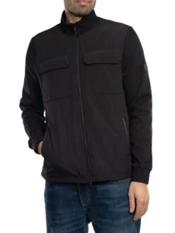 Barbour International Ethan Quilt Light Jacket - Black
