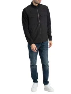 Barbour International Ethan Quilt Light Jacket - Black -Standout Store 54235f