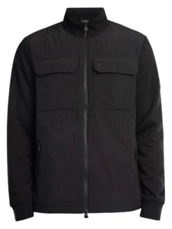 Barbour International Ethan Quilt Light Jacket - Black -Standout Store 54235g
