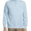 GANT Regular Shield 1/4 Zip Sweatshirt - Fresh Blue -Standout Store 54287a