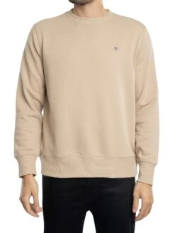 GANT Regular Shield Sweatshirt - Dry Sand