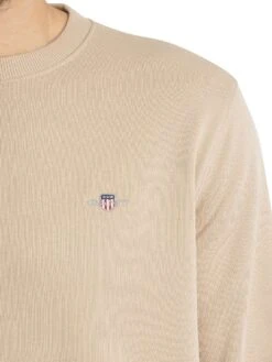 GANT Regular Shield Sweatshirt - Dry Sand -Standout Store 54291d