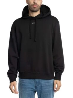 HUGO Dapo Pullover Hoodie - Black