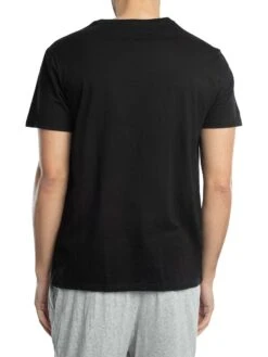 Lacoste 3 Pack Crew Lounge T-Shirts - Black/Grey/White 4 Lacoste 3 Pack Crew Lounge T-Shirts - Black/Grey/White -Standout Store 54326c