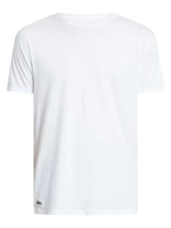 Lacoste 3 Pack Crew Lounge T-Shirts - Black/Grey/White 10 Lacoste 3 Pack Crew Lounge T-Shirts - Black/Grey/White -Standout Store 54326i