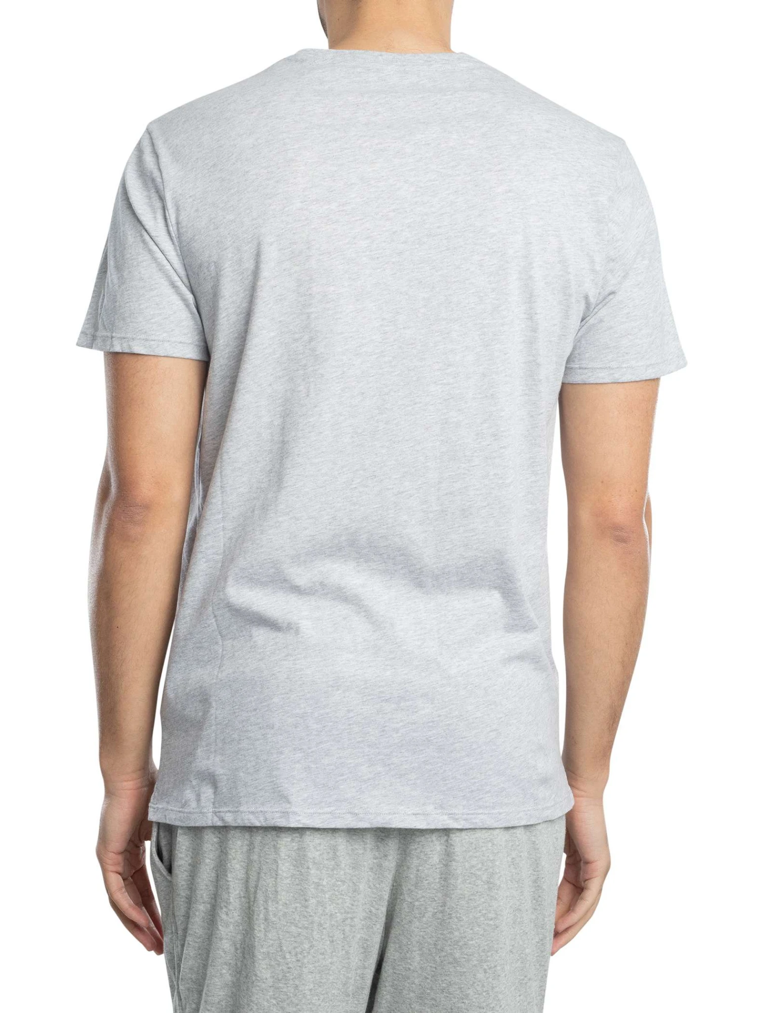 Lacoste 3 Pack Crew Lounge T-Shirts - Black/Grey/White Lacoste 3 Pack Crew Lounge T-Shirts - Black/Grey/White -Standout Store 54326k