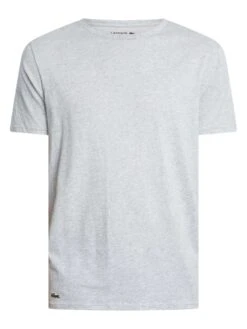 Lacoste 3 Pack Crew Lounge T-Shirts - Black/Grey/White 14 Lacoste 3 Pack Crew Lounge T-Shirts - Black/Grey/White -Standout Store 54326m