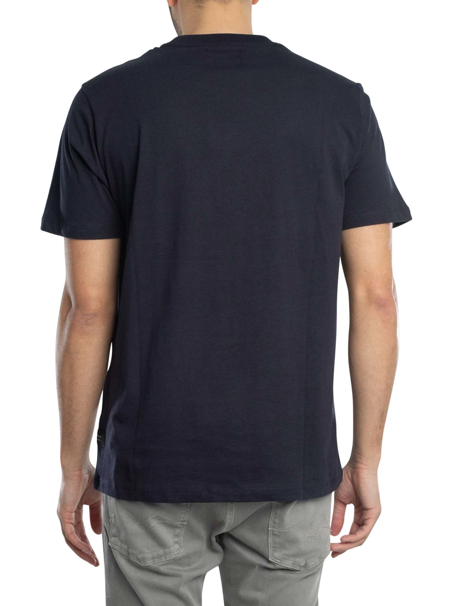 Replay Big Brand Graphic T-Shirt - Navy Replay Big Brand Graphic T-Shirt - Navy -Standout Store 54406c