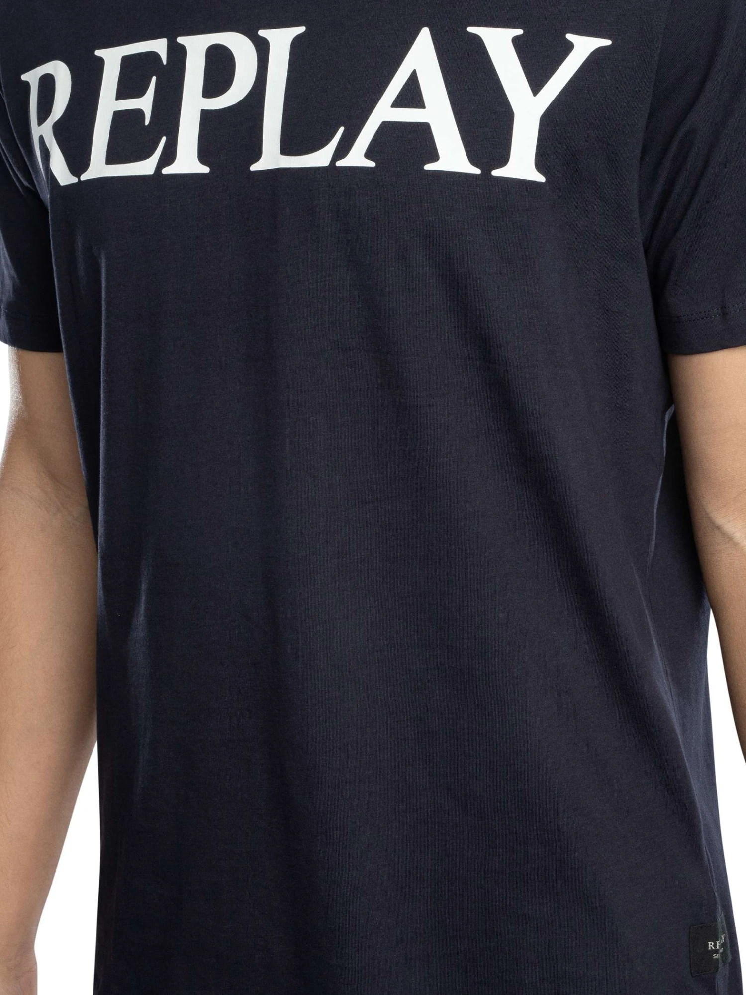 Replay Big Brand Graphic T-Shirt - Navy Replay Big Brand Graphic T-Shirt - Navy -Standout Store 54406d