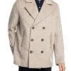 Ted Baker Aldovie Peacoat Jacket - Stone -Standout Store 54419a
