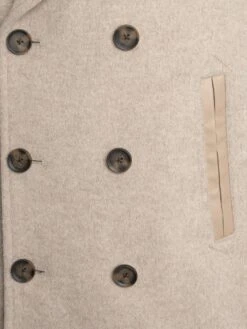 Ted Baker Aldovie Peacoat Jacket - Stone 5 Ted Baker Aldovie Peacoat Jacket - Stone -Standout Store 54419d