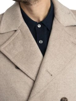 Ted Baker Aldovie Peacoat Jacket - Stone 6 Ted Baker Aldovie Peacoat Jacket - Stone -Standout Store 54419e