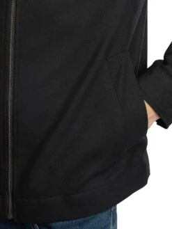 Ted Baker Henry J Wool Blend Harrington Jacket - Black 5 Ted Baker Henry J Wool Blend Harrington Jacket - Black -Standout Store 54422d