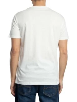 Armani Exchange Box Logo T-Shirt - Off White -Standout Store 54469c