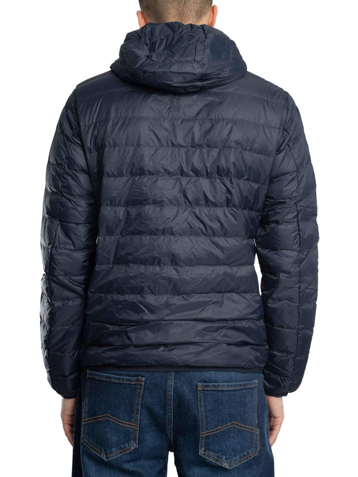 EA7 Chest Logo Lightweight Jacket - Blue EA7 Chest Logo Lightweight Jacket - Blue -Standout Store 54483c