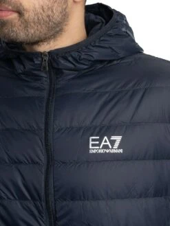 EA7 Chest Logo Lightweight Jacket - Blue 5 EA7 Chest Logo Lightweight Jacket - Blue -Standout Store 54483d