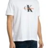 Calvin Klein Jeans Monologo Shift T-Shirt - Bright White -Standout Store 54552a