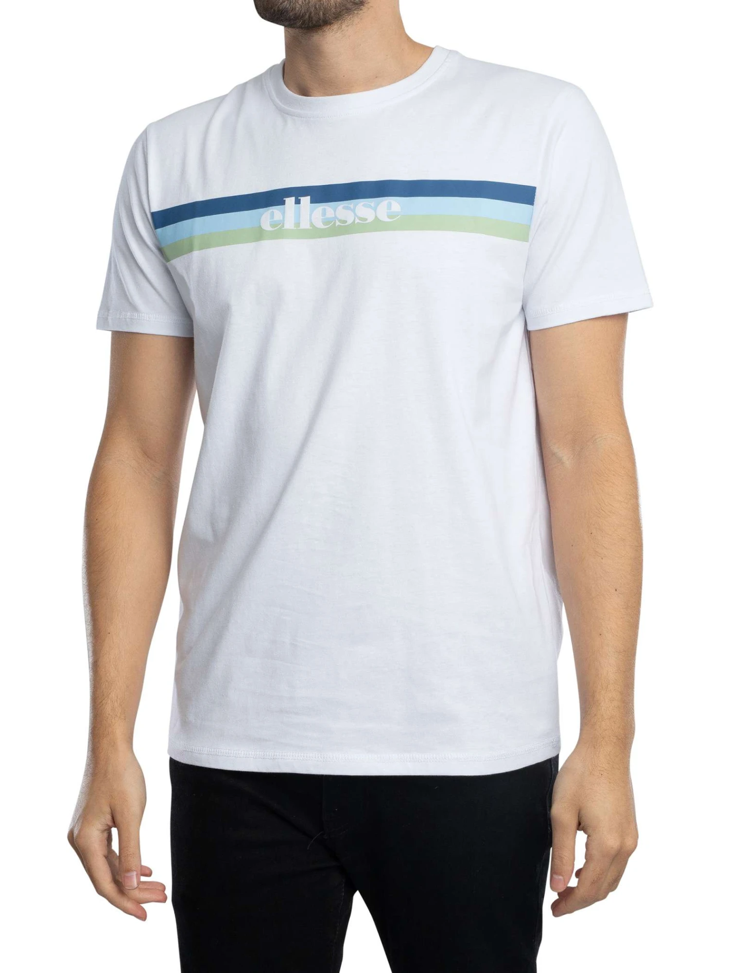 Ellesse Giacomo T-Shirt - White Ellesse Giacomo T-Shirt - White -Standout Store 54625b