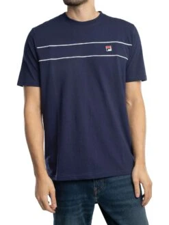 Fila Williams T-Shirt - Navy/White