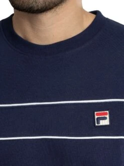 Fila Williams T-Shirt - Navy/White 5 Fila Williams T-Shirt - Navy/White -Standout Store 54673d