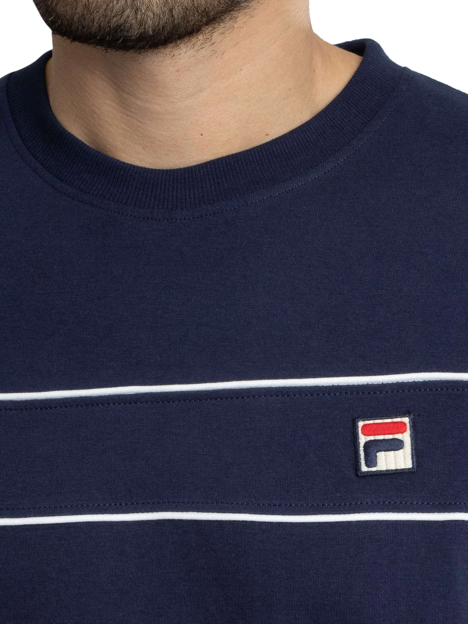 Fila Williams T-Shirt - Navy/White Fila Williams T-Shirt - Navy/White -Standout Store 54673d