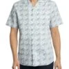 HUGO Ellino Pattern Short Sleeved Shirt - Open Blue 1 HUGO Ellino Pattern Short Sleeved Shirt - Open Blue -Standout Store 54695a