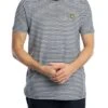 Lyle & Scott Linen Blend Breton Stripe T-Shirt - Dark Navy/White -Standout Store 54743a