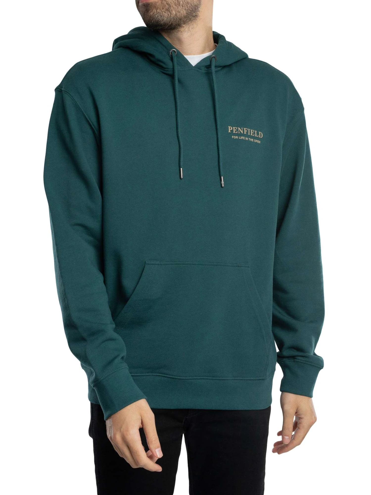 Penfield Black Bear Graphic Pullover Hoodie - June Bug Penfield Black Bear Graphic Pullover Hoodie - June Bug -Standout Store 54769a