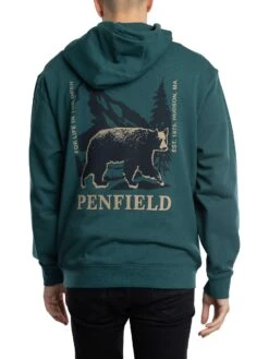 Penfield Black Bear Graphic Pullover Hoodie - June Bug 4 Penfield Black Bear Graphic Pullover Hoodie - June Bug -Standout Store 54769c