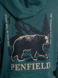 Penfield Black Bear Graphic Pullover Hoodie - June Bug 5 Penfield Black Bear Graphic Pullover Hoodie - June Bug -Standout Store 54769d