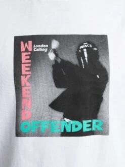Weekend Offender London Calling Graphic T-Shirt - White 5 Weekend Offender London Calling Graphic T-Shirt - White -Standout Store 54922d