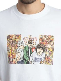 Weekend Offender Number 5 Graphic T-Shirt - White -Standout Store 54925d