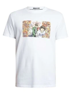 Weekend Offender Number 5 Graphic T-Shirt - White -Standout Store 54925e