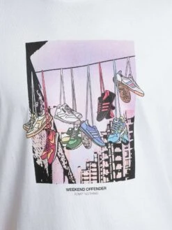 Weekend Offender Turf Wars Graphic T-Shirt - White -Standout Store 54939d