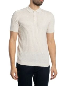 Antony Morato Marrakech Slim Polo Shirt - Ecru