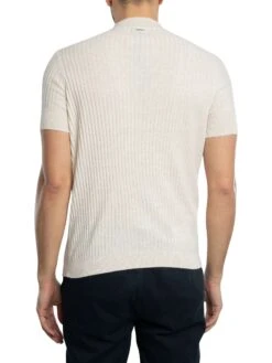 Antony Morato Marrakech Slim Polo Shirt - Ecru 4 Antony Morato Marrakech Slim Polo Shirt - Ecru -Standout Store 54994c