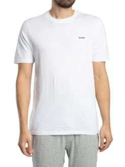 HUGO Dero222 Logo T-Shirt - White
