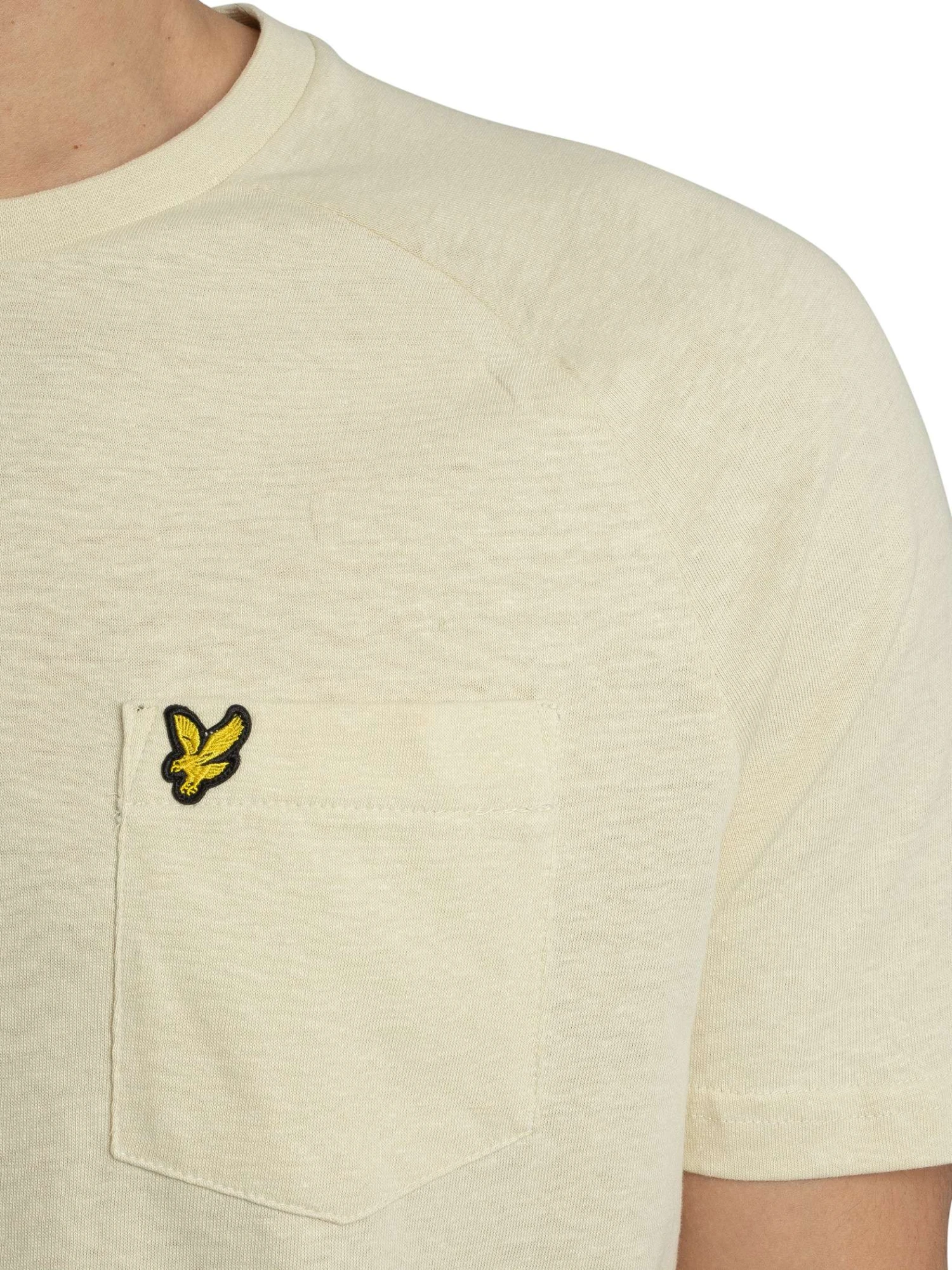 Lyle & Scott Linen Blend Raglan T-Shirt - Luna Lyle & Scott Linen Blend Raglan T-Shirt - Luna -Standout Store 55094d